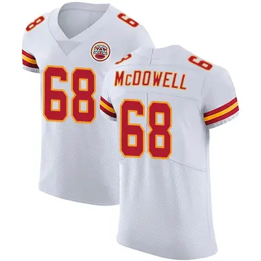 Griffin McDowell Men's Elite White Kansas City Chiefs Vapor Untouchable Jersey