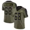 Griffin McDowell Men's Limited Olive Kansas City Chiefs 2021 Salute To Service Jersey