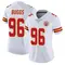 Isaiah Buggs Women's Limited White Kansas City Chiefs Vapor Untouchable Jersey