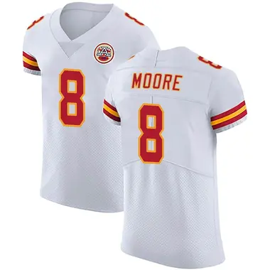 Matt Moore Men's Elite White Kansas City Chiefs Vapor Untouchable Jersey